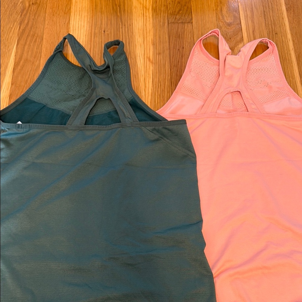 2 Active Racerback Tank Tops - Picture 4 of 5